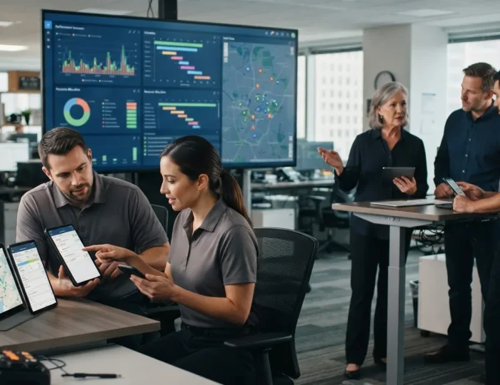 Como estruturar e integrar um sistema de gestão de equipes em campo para sua empresa de serviços