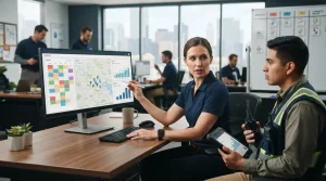 Impactos da automação para integrar ordens de serviço, equipes e finanças em empresas de serviços