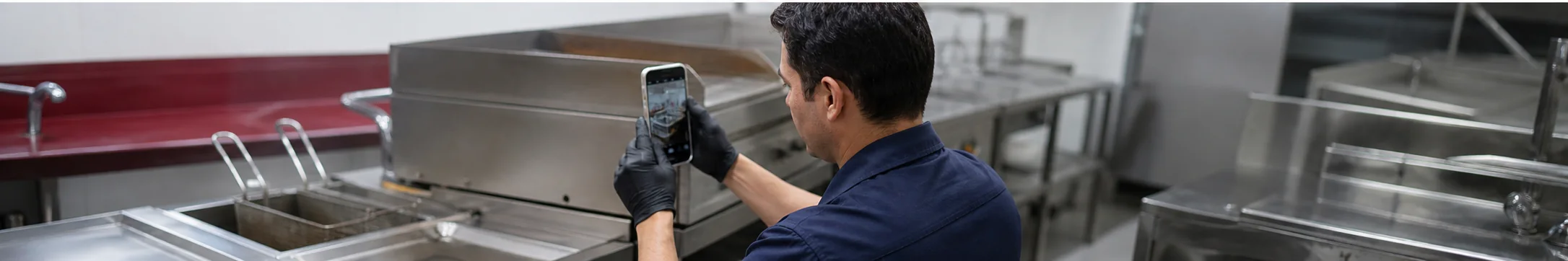 Registro digital de serviço de manutenção de equipamentos gastronômicos