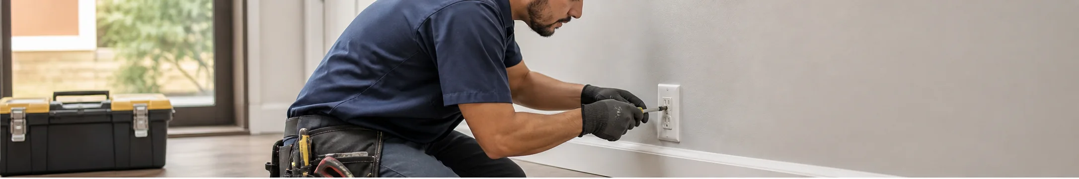 Profissional realizando atendimento de chaveiros